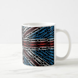 Gewerkschafts-Jack der Papierklammern Kaffeetasse