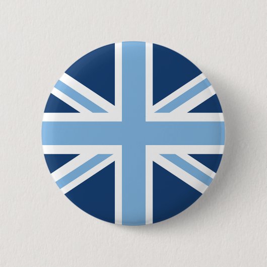 Gewerkschafts-Jack-Flagge im Himmel-und Button (Vorderseite)
