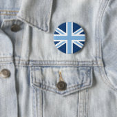 Gewerkschafts-Jack-Flagge im Himmel-und Button (Beispiel)