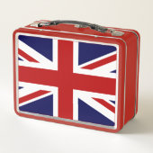 Gewerkschafts-Jack-Flagge von Großbritannien Metall Brotdose (Rückseite)