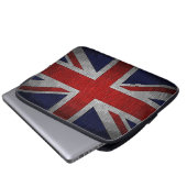 Gewerkschafts-Jack-Flaggen-britische Laptopschutzhülle (Vorne Knopf)