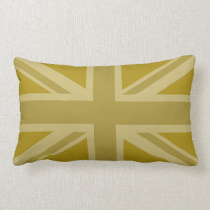 Gewerkschafts-Jack-/Flaggen-Golde Lendenkissen