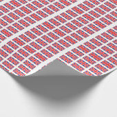 Gewerkschafts-Jack-Flaggen-Verpackungs-Papier Geschenkpapier (Ecke)