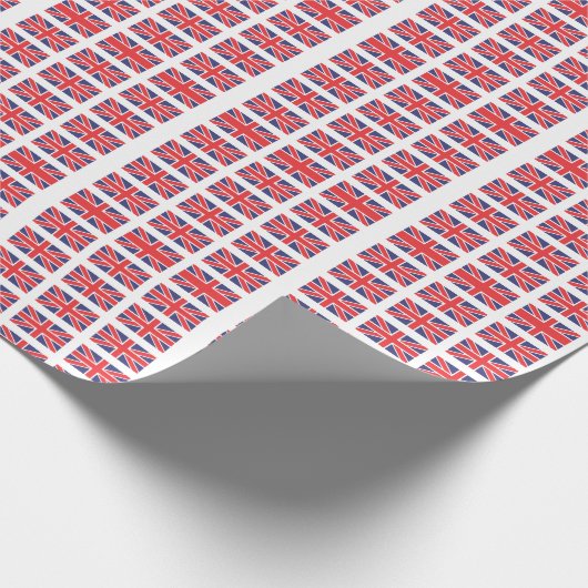 Gewerkschafts-Jack-Flaggen-Verpackungs-Papier Geschenkpapier (Ecke)