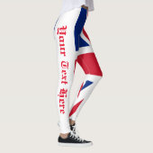 Gewerkschafts-Jack Großbritannien Ihr Text Leggings (Rechts)