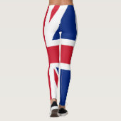 Gewerkschafts-Jack Großbritannien Ihr Text Leggings (Rückseite)