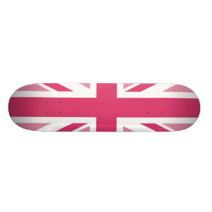 Gewerkschafts-Jack ~ in den Girly Rosa Skateboard