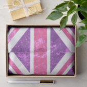 Gewerkschafts-Jack, lila und rosa Seidenpapier (Geschenk)