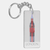 Gewerkschafts-Jack Londons Big Ben Schlüsselanhänger (Vorderseite links)