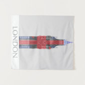 Gewerkschafts-Jack Londons Big Ben Wandteppich (Vorderseite (Horizontal))