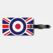 Gewerkschafts-Jack-Mod-England-Ziel Gepäckanhänger (Rückseite horizontal)