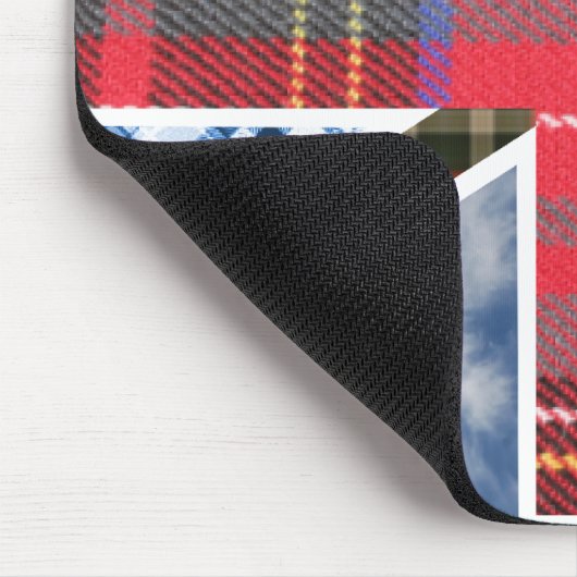 Gewerkschafts-Jack-Patchwork-Muster Mousepad (Ecke)