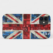 Gewerkschafts-Jack Sequin, der BRITISCHES Case-Mate iPhone Hülle (Rückseite (Horizontal))