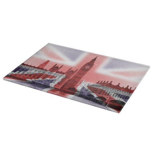 Gewerkschafts-Jack-und Big- Benglasschneidenbrett Schneidebrett (Ecke)