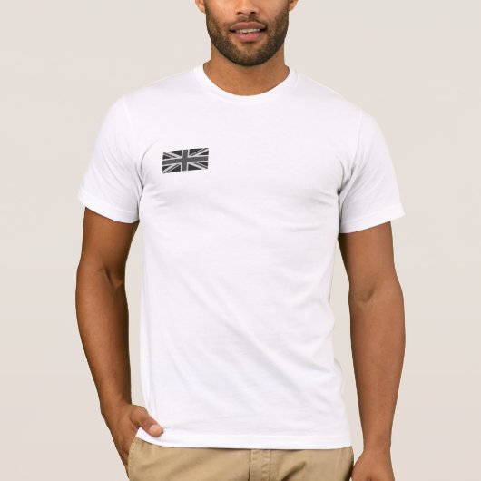 Gewerkschafts-Jack-Weiß-T - Shirt (Vorderseite)