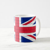 Gewerkschafts-Jack-Ziegelsteine Kaffeetasse (VorderseiteRechts)
