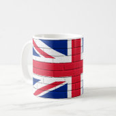 Gewerkschafts-Jack-Ziegelsteine Kaffeetasse (Vorderseite Links)