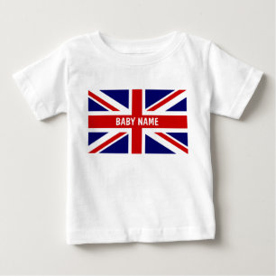 Gewerkschafts-Jackbaby übersteigt Personalizabl Baby T-shirt