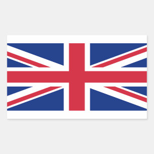 Gewerkschafts-Jackflagge Großbritanniens - Rechteckiger Aufkleber