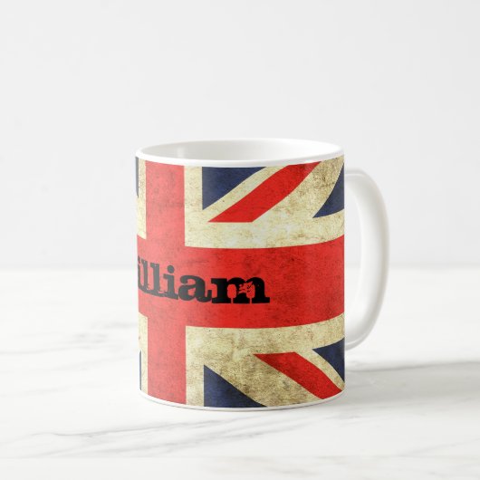 Gewerkschafts-Jackgrunge-personalisierte Tasse (VorderseiteRechts)