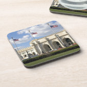 Gewerkschafts-Station in Washington, DC Getränkeuntersetzer (Linke Seite)