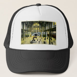 Gewerkschafts-Station Zug-Zusammentreffen-Chicagos Truckerkappe