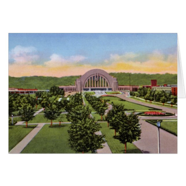 Gewerkschafts-Terminalbereich Cincinnatis Ohio (Vorderseite (Horizontal))