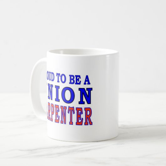 GEWERKSCHAFTS-TISCHLER KAFFEETASSE (Vorderseite Links)