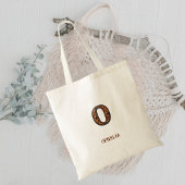 Gewerkter Western-Leder-Initial-Monogramm O Tragetasche