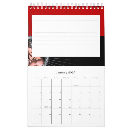 Gewicht, das II - Kalender klein ausbildet (Jan 2026)