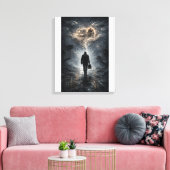 Gewicht des Traums Leinwanddruck (Insitu (Wohnzimmer))