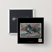 Gewicht eigener Niedlichkeit Button (Vorne & Hinten)