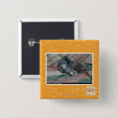 Gewicht eigener Niedlichkeit Button (Vorne & Hinten)