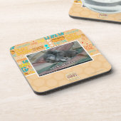 Gewicht eigener Niedlichkeit Untersetzer (Linke Seite)