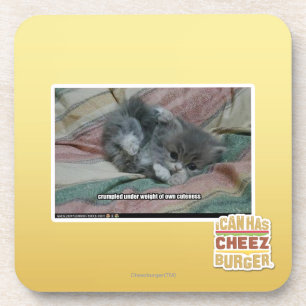 Gewicht eigener Niedlichkeit Untersetzer