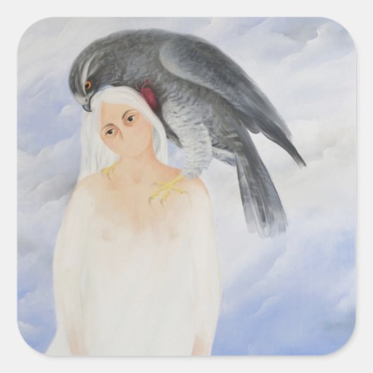 Gewicht lähmend Gewicht auf mich 2010 Quadratischer Aufkleber (Vorderseite)