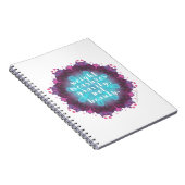 Gewicht misst nicht Schönheit - Zeitschrift Notizblock (Rechte Seite)