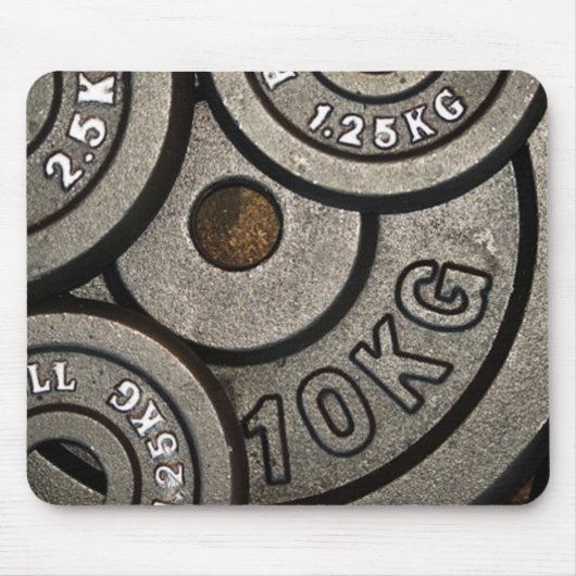Gewicht Teller Maus-Pad Mousepad (Vorne)