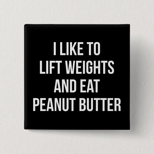 Gewicht und Butter für Erdnüsse - Gebäude Button (Vorderseite)