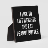 Gewicht und Butter für Erdnüsse - Gebäude Fotoplatte (Vorderseite)