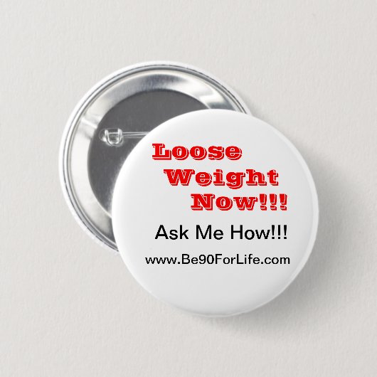 Gewicht verlieren Wasser Button (Vorne & Hinten)