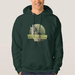 GEWICHT Yellowstone NP (grauer Wolf) Hoodie