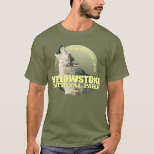 GEWICHT Yellowstone NP (grauer Wolf) T-Shirt