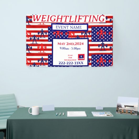 GEWICHTBELEUCHTUNG BANNER (Messeveranstaltung)