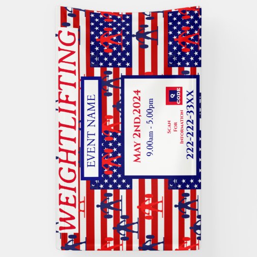 GEWICHTBELEUCHTUNG BANNER (Vertikal)