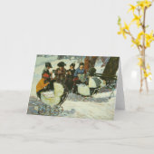 Gewichte für die Soldaten | George Luks Karte (Gelbe Blume)