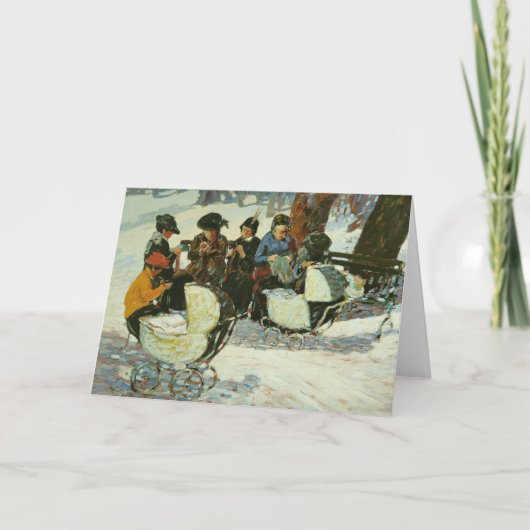 Gewichte für die Soldaten | George Luks Karte (Vorderseite)