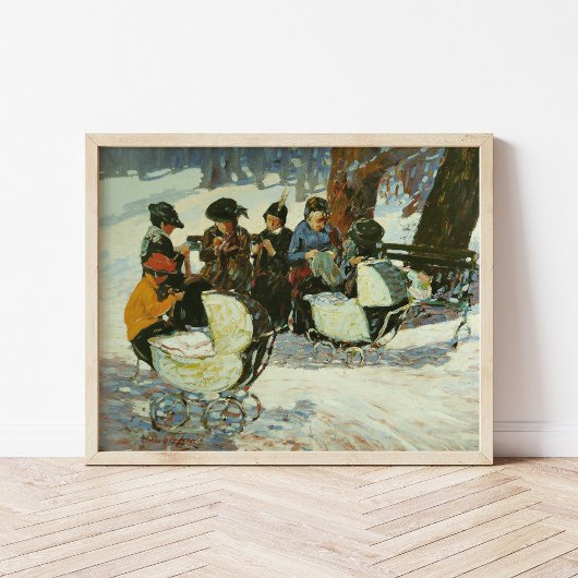 Gewichte für die Soldaten | George Luks Poster