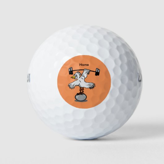 Gewichte für Hühner Golfball (Vorderseite)