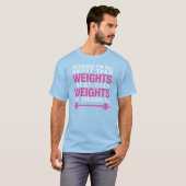 Gewichte T-Shirt (Vorne ganz)